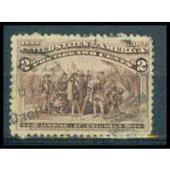 Used 231 2c Landing of Columbus Fine M11355