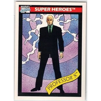 1990 MARVEL UNIVERSE series 1 card # 7 PROFESSOR X (1990)