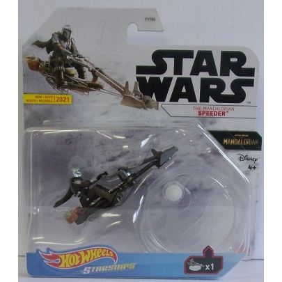 HOT WHEELS ' STAR WARS ' THE MANDALORIAN SPEEDER (2019)