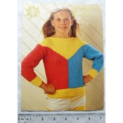 Vintage: Sirdar 4449 sweater, DK