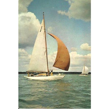 Yacht GLADEYE Postcard (J. Arthur Dixon SS.9)