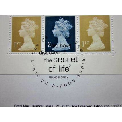 2003 TWO PRESTIGE BOOKLET MULTI VALUE STAMP BOOKLET PANES WITH F.D.I. (A) #01319