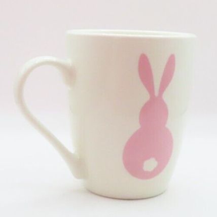 Purple Easter Bunny Mug Ceramic 10.5 CM Tableware Home Decor Kitchen Drinks