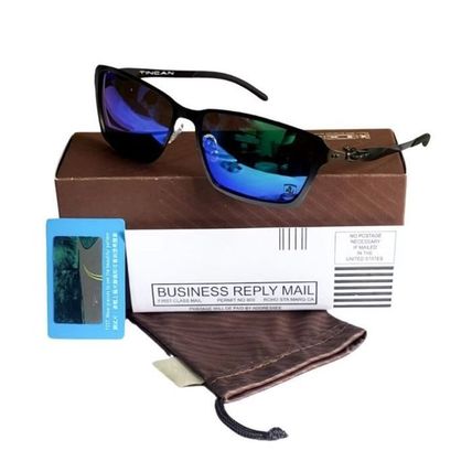 Tincan Ferrari X-Metal Sunglasses - Black baby Blue
