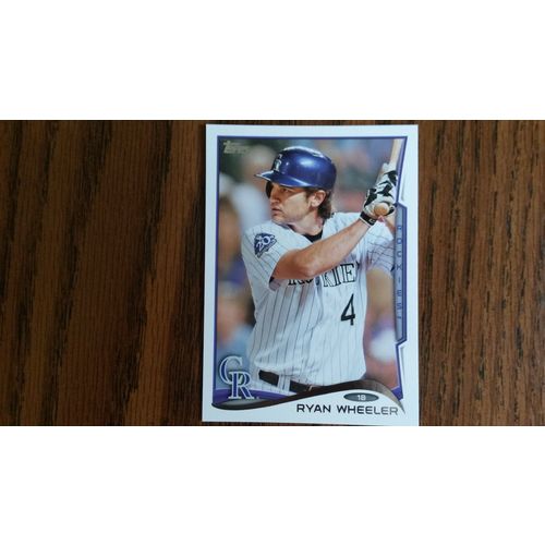 2014 Topps Card # 352 Ryan Wheeler Mint (9) Colorado Rockies