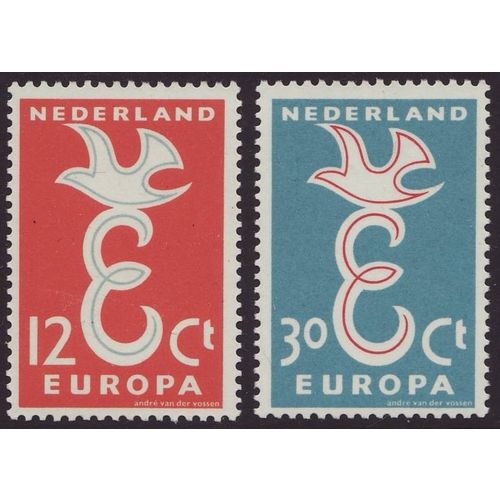 Netherlands 1958 SG 868-9 UMM Europa/CEPT (G-135)