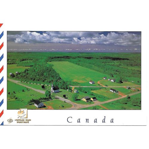 Canada. #PCF-C008 PEI, Canada., Type E, USED 2001, black format