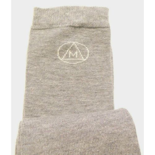 Missguided Grey Classic Cotton Crew Socks Pack of 2 Size 4-8
