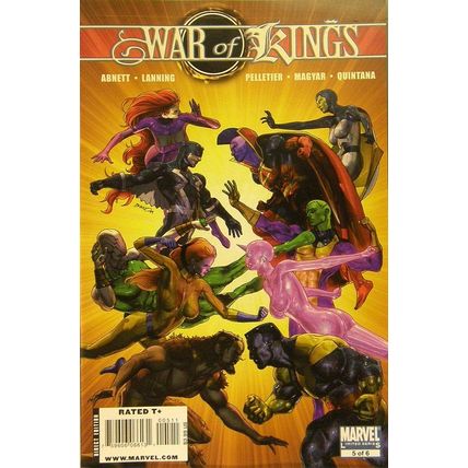 War of Kings (2009 Ltd) # 005 NM MODERN AGE COMICS