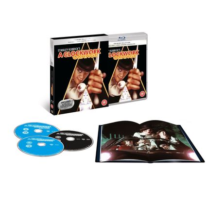 A Clockwork Orange Blu Ray and DVD. Premium collection. Brand new sealed.