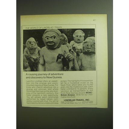 1974 Lindblad Travel, Inc. Ad - A rousing journey of adventure and discovery