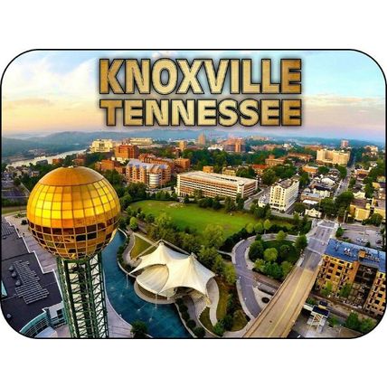Knoxville Tennessee Montage Fridge Magnet