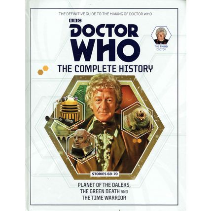 DOCTOR WHO COMPLETE HISTORY VOL 20 JON PERTWEE THE GREEN DEATH HACHETTE