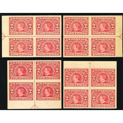 371, Mint VF NH/LH Set Of Arrow Blocks CV $352.00+ - Stuart Katz
