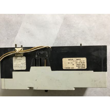 LOT 2 CUTLER HAMMER HMCP250L5CM01S10 CIRCUIT BREAKERS,250A,3POLE,600 vac/25,TA