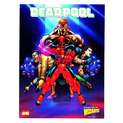 Comic Poster: Deadpool - Marvel 1997 - 9 3/4" x 13"