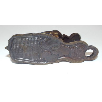 Antique 19th Century Merry Phipson & Parker 1845 Brass Letter Paper Clip Holder