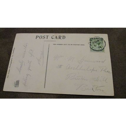 1914 fr Real photo Postcard - Gateway, Battle Abbey - Hastings, Sussex