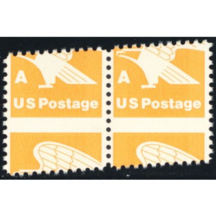 1735, Mint NH 15¢ Diagonal Misperfed Pair Error - Stuart Katz