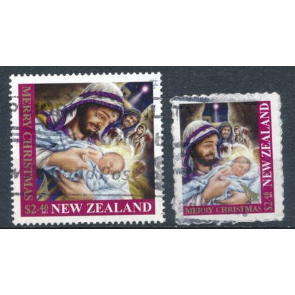 Christmas - New Zealand 2011 - F H - SG 3324 & 3328