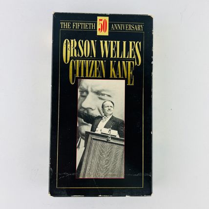 Citizen Kane The 50th Anniversary VHS Video Tape Orson Welles