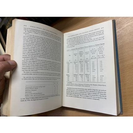1953 "ECONOMICS AN INTRODUCTORY ANALYSIS" 1.3kg THICK HARDBACK BOOK (P7)