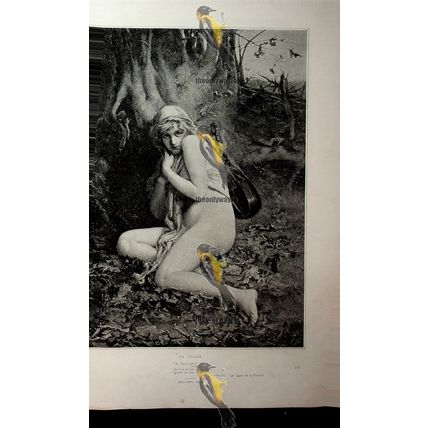 La Cigale, Henrietta Rae, Book Illustration (Print), 1891