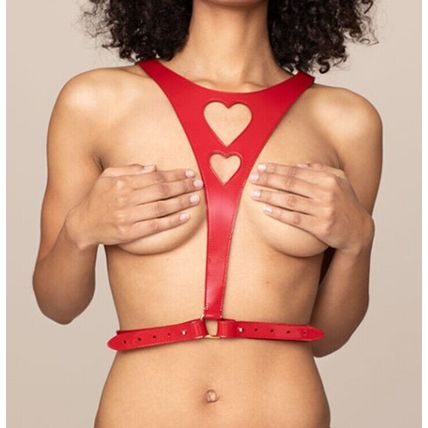 AGENT PROVOCATEUR Ettie Leather Harness Size M/L BNWT