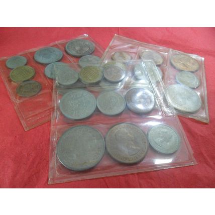 3 x 1953 Elizabeth II coin sets - scarce.