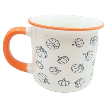 Hello Pumpkin Mug Ceramic 8.5 CM Microwave & Dishwasher Safe Tableware Gift