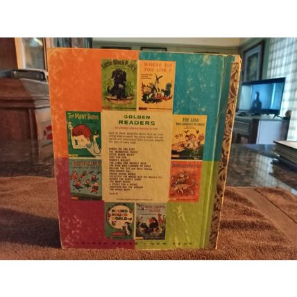 Little Golden Book Huckleberry Hound And The Christmas Sleigh (C) Edition 1960