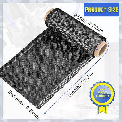 1 Roll Bee Hive Carbon Fiber Fabric 4 Inch X 5 Feet Black Carbon Fiber Cloth 2 X