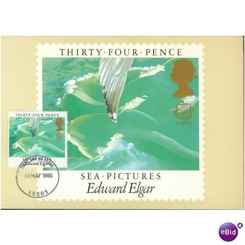 GB PHQ + FDI 1985 - Europa, European Music Year (Mint)
