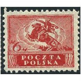 1919 Michel 114 - mint no gum
