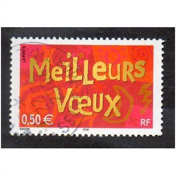 FRA 2003 50c 'NEW YEAR' FINE USED (EBID20479)