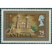 Antigua 1972 Xmas 75c St John's Cathedral Unmounted Mint NHM SG 337 Sc 294 stamp