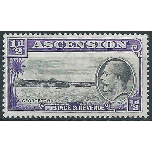 Ascension Island 1934 SG21 1/2d Black & Violet Mounted Mint.. .