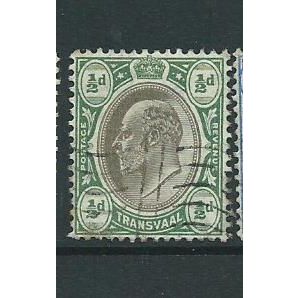 transvaal edward 7th sg 260 sg 260 fu