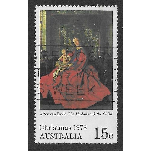 AUS 1978 15c 'CHRISTMAS' FINE USED (EBID52-100)