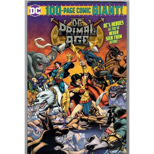DC PRIMAL AGE 100 page Giant comic TARGET EXCLUSIVE