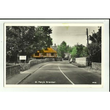 Sussex BRAMBER St Mary's Postcard (Photo Precision 26125)