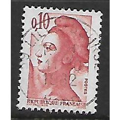 FRANCE 1982 10c RED LIBERTY SG2445 FINE USED