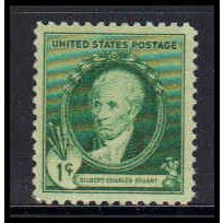 884 1c Gilbert Stuart Fine Plus MNH KA3643