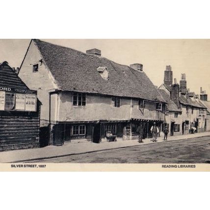 Silver Street Reading Real Photo Postcard