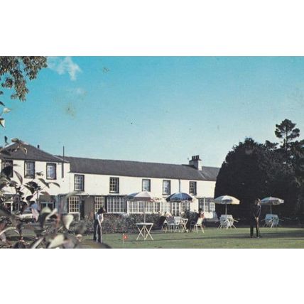 Monereiffe Arms Hotel Bridge Of Earn Scotland Postcard Book Style Photo Ephemera