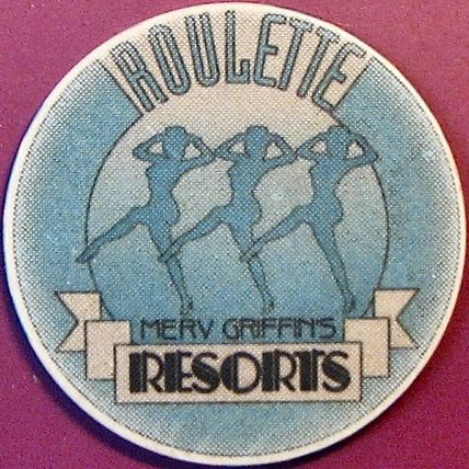 Resorts International. Roulette Casino Chip. Atlantic City, NJ. Q36.