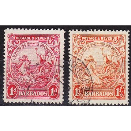 BARBADOS [1925] MiNr 0139 C ex ( O/used ) [01]