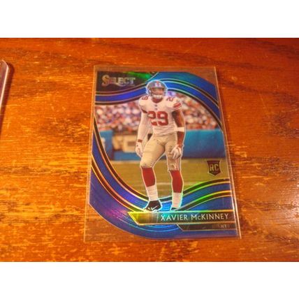 2021 Panini Select, 2-Rc Cards, Pink/Blue, MOORE/McKINNEY