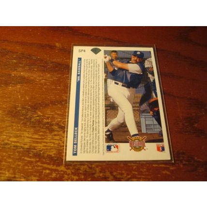 1992 Upper deck, TOM SELLECK, Yankees, #SP4