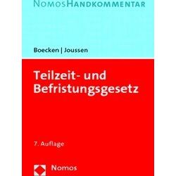 Teilzeit Und Befristungsgesetz
